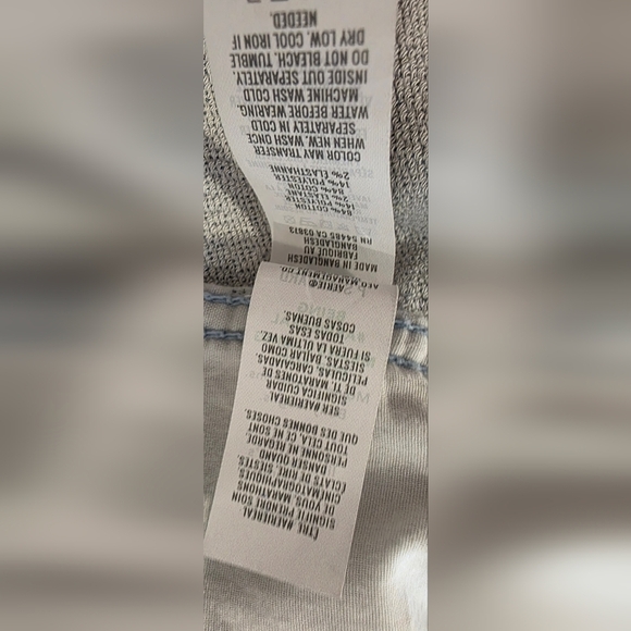 Aerie Pale Blue Cotton Drawstring Wide Leg Pants - Picture 11 of 11